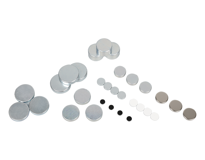 Round and cylindrical sintered NdFeB magnet
